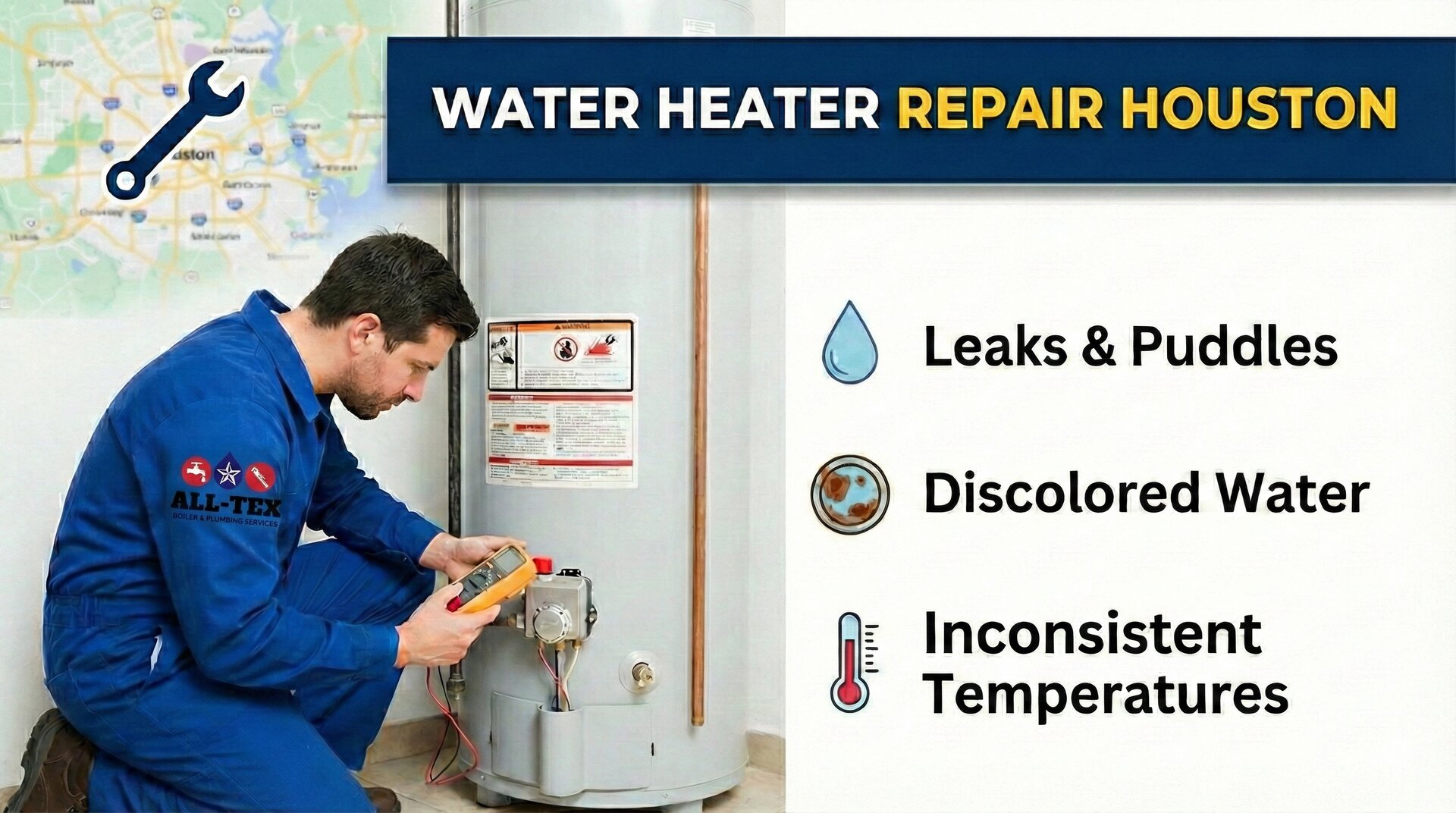 Water Heater Repair Houston: Signs You Need Service before It’s Too Late